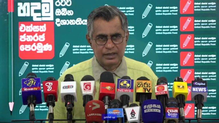 ජනාධිපතිගේ කැමැත්ත ජනාධිපතිවරණය තැබීම නම් වටේ අයයි මේ මැඩවිල්ල කරන්නේ – පාඨලී