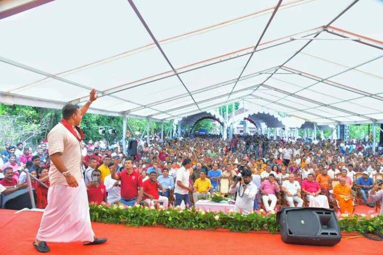අපි අවංකව රනිල් වික්‍රමසිංහ මහත්තයට උදවු කලා – නාමල්