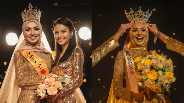 ලොව ප්‍රථම AI රූ රැජින කිරුළ මොරොක්කෝවට!