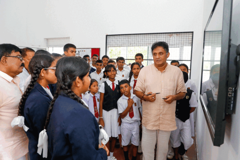 සජබ රජයක් යටතේ තොරතුරු තාක්ෂණය 1 – 13 වසර දක්වා අනිවාර්යය විෂයයක් කර උගන්වනවා – සජිත් (VIDEO)