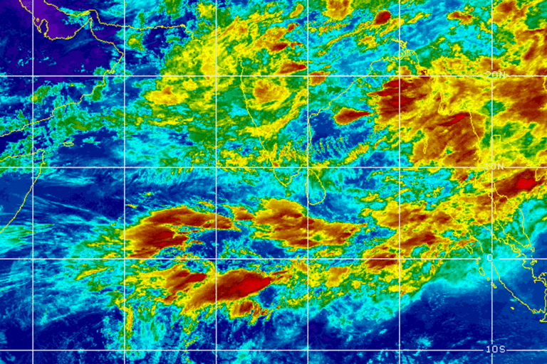 අදත් ප්‍රදේශ රැසකට වැසි හෝ ගිගුරුම් සහිත වැසි