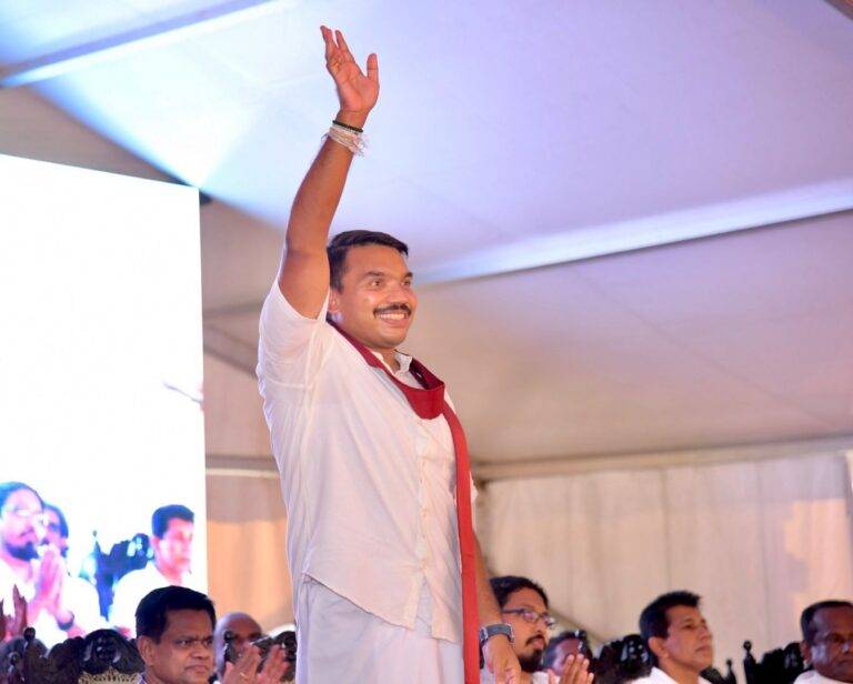 නාමල්ට තරඟයක් නෑ, ප්‍රබලම අපේක්ෂකයා ඔහුයි – ඩි.වී. චානක