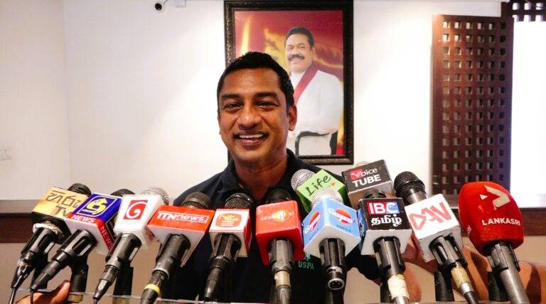 අපි ජන්ද සටන පටන් ගන්නේ ලක්ෂ 40ක ජන්ද පදනමකින්. දැනටමත් ඉදිරියෙන් ඉන්නේ නාමල් – කුට්ටිආරච්චි