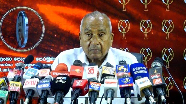 අපි බොරු කියන්නේ නැහැ. 13 දෙන්නෙත් නැහැ.පොලිස් බලය දෙන්නෙත් නැහැ – SLPP ලොකුගේ
