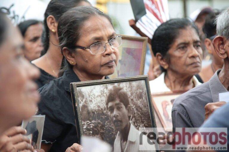 (PHOTOS):ජන්දෙන් ඔබ්බට යුක්තියේ සටන – අතුරුදහන් වූවන්ගේ පවුල් එකමුතුවේ තවත් වැඩක්!