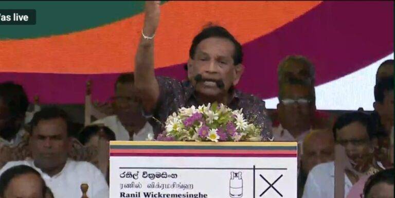 හම්බන්තොට පුළුවන් වේදිකාවේ සිට රාජිත සජබ හර්ෂගේ පළු අරියි!