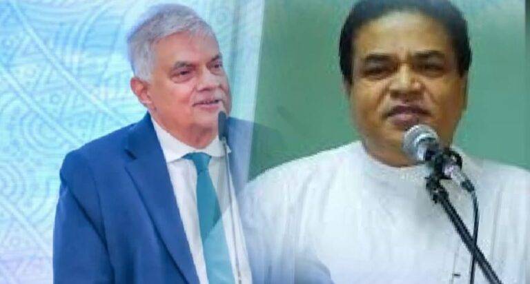 ශ්‍රී ලංකාව භාරදිය යුතු පරිණත එකම නායකයා ජනපති රනිල් – පී. හැරිසන්