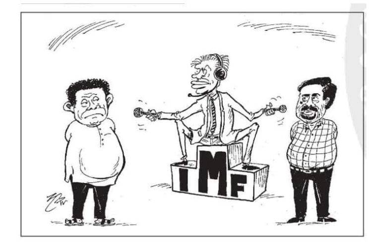 මූල්‍ය සමබරතාව බිඳ ගත්තොත් අබසරණයි. ඊටපස්සේ IMF එකට දෙස් දෙවොල් තියලා වැඩක් නෑ ….