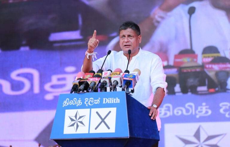 ඔය අපේක්ෂකයින්ගේ වත්කම් ප්‍රකාශ බොරු. ඔය ඔක්කොම කළු ආර්ථිකයේ ඉන්න පල් හොරු – දිලිත්