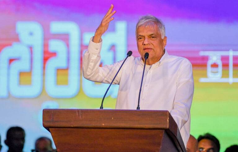 වැල් පාලම කපලා ගියොත් අපි ඔක්කොම යන්නේ ගඟට. එච්චරයි ! – ජනපති රනිල්