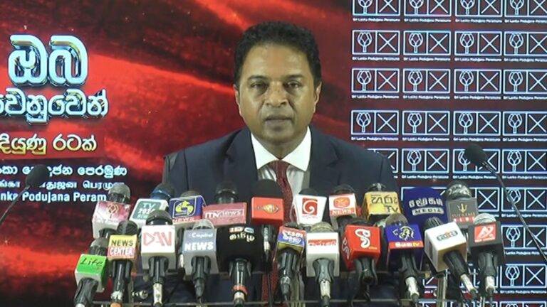 රාජපක්ෂලා තරම් වෙන කවුරුවත් රටට දැනෙන දෙයක් කරලා නැහැ – පොහොට්ටු ලේකම්