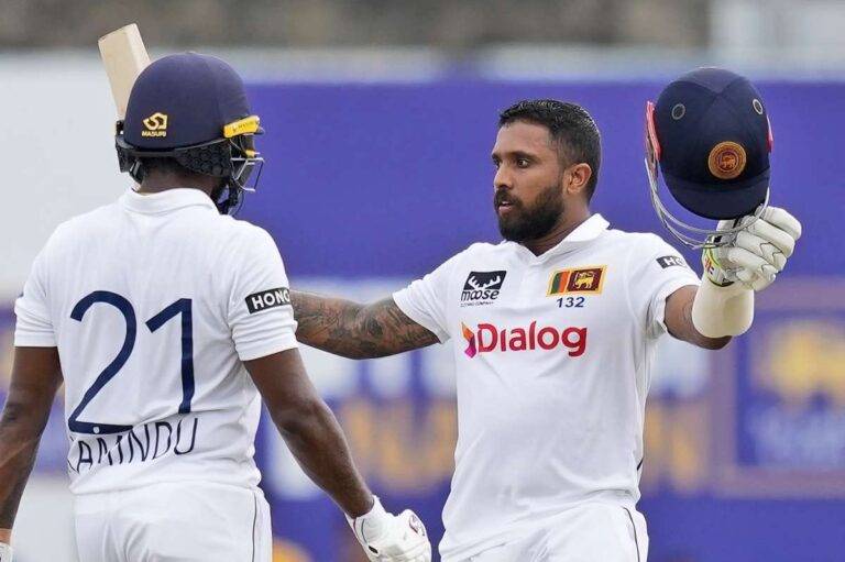ලාංකේය පිතිකරුවන් තිදෙනෙක් ශතක වාර්තා කරයි