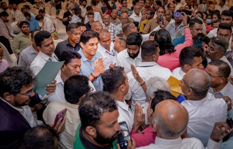 විපක්ෂ නායක සජිත්ගෙන් ප්‍රකාශයක් ….