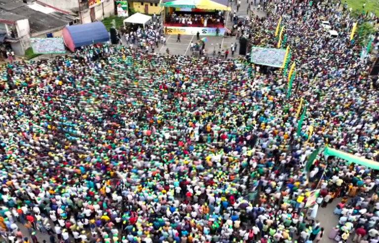සජිත්ගේ කෑගල්ල ජන රැලියට ජන ගඟක් (VIDEO)