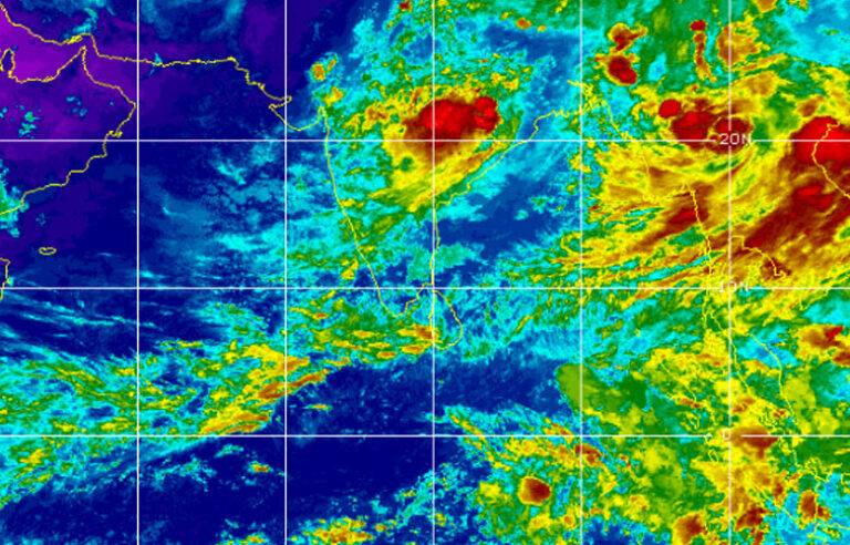 වැසි තත්වයේ වර්ධනයක් – අද (10) දවසේ තද වැසි ලැබෙන ප්‍රදේශ