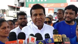 ජනාධිපති අපේක්ෂක විජයදාසගෙන් සීමා!