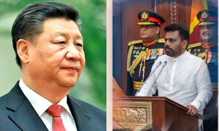 චීන ජනපති ෂී ජින් පිං නව ජනපතිට සුබ පතයි!