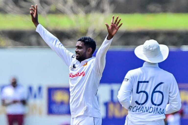 ගාල්ලේ දී නවසීලන්ත කඩුලු වේල්ලක් කැඩුණු ගාණට දැවෙයි