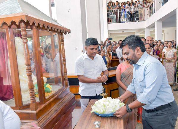 රාජ්‍ය දේහය පුරා පැතිර පවතින වංචා දූෂණ නැවැත්වීම සඳහා ජනතාව තැබූ විශ්වාසය මම රකිනවා – ජනපති!