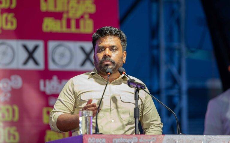 පැරදුණා නම් ගෙදරට වෙලා ඉන්න. කොනිත්තන වැඩ කරන්න එපා.අපි මේ රට හදනවා – ජනාධිපති