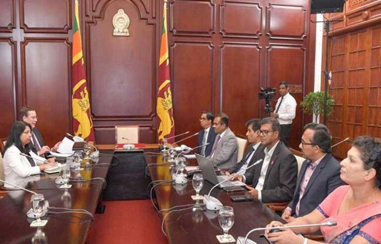 IMF ඉහළ පෙළේ නියෝජිතයන් හා සුනිල් හඳුන්නෙත්ති ඇතුළු නව රජයේ ආර්ථික කණ්ඩායම අතර සාකච්ඡාවක්