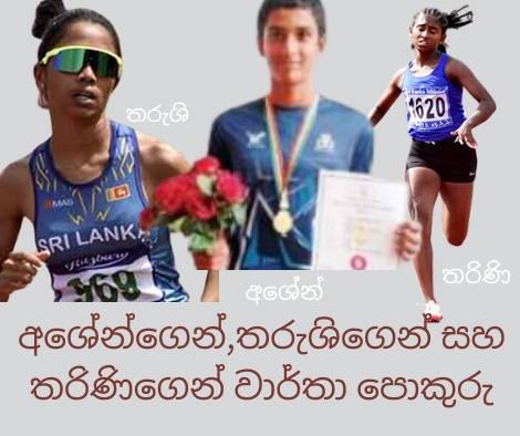 අශේන්ගෙන්,තරුශිගෙන් සහ තරිණිගෙන් වාර්තා පොකුරු