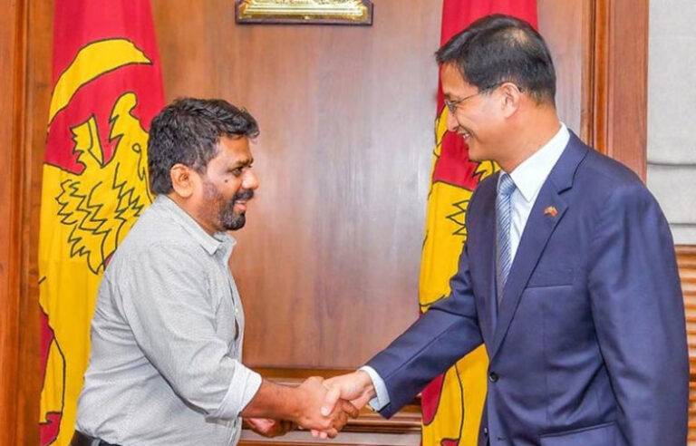 චීනයෙන් ශ්‍රී ලංකාවට රුපියල් මිලියන 30ක්