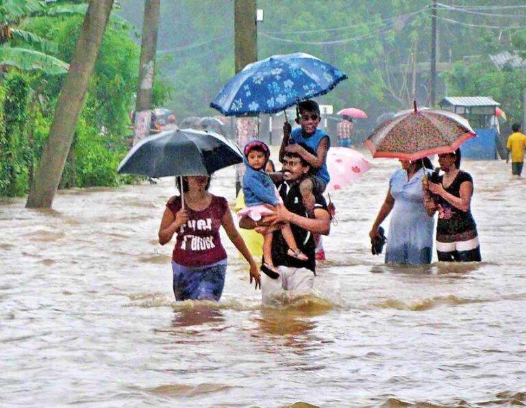 අධික වර්ෂාවෙන් 22,000කට වැඩි පිරිසක් පීඩාවට!