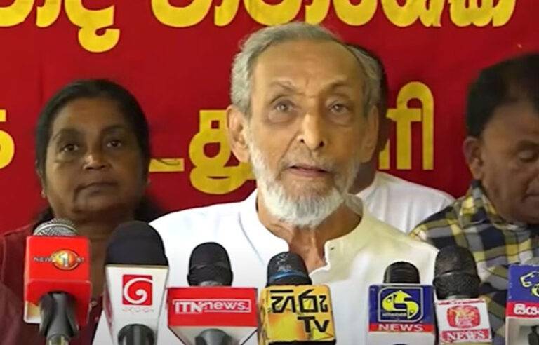 ප්‍රතිචාර නොලැබුණාය කියලා හරි දේ නොකර ඉන්නේ නෑ – වාසුගේ අලුත්ම පිම්ම