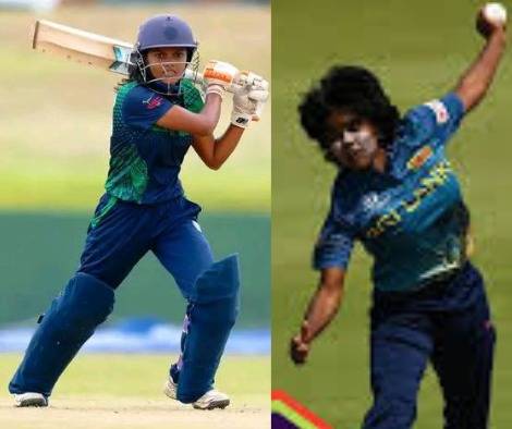 විදුශිකාගේ පන්දුවට සහ හසිනිගේ පිත්තට මුල් තැන