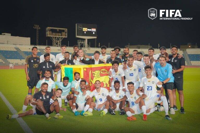 ශ්‍රේණියේ ඉස්සරහට පනහක් පැන ගැසූ ගෝලයෙන් ලංකාවට ඓතිහාසික ජයක්