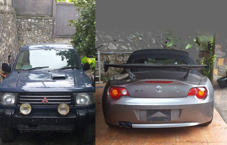අනිවත්තෙන් ඇල්ලූ BMW රථය නීතිවිරෝධී එකක්. හිමිකරුට එරෙහිව අධිකරණ නියෝගයක් !