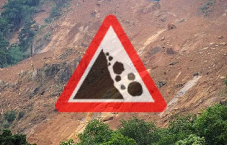 නායයෑමේ අනතුරු හැඟවීම් යාවත්කාලීන කෙරේ – මහනුවර, මාතලේ ප්‍රදේශ රැසකට රතු නිවේදන