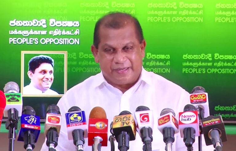 ජවිපෙ කොතරම් පැරදුණත් නායකත්වය වෙනස් කළේ නෑනෙ. අපේ පක්ෂයෙත් ප්‍රශ්නයක් නෑ – රංජිත්
