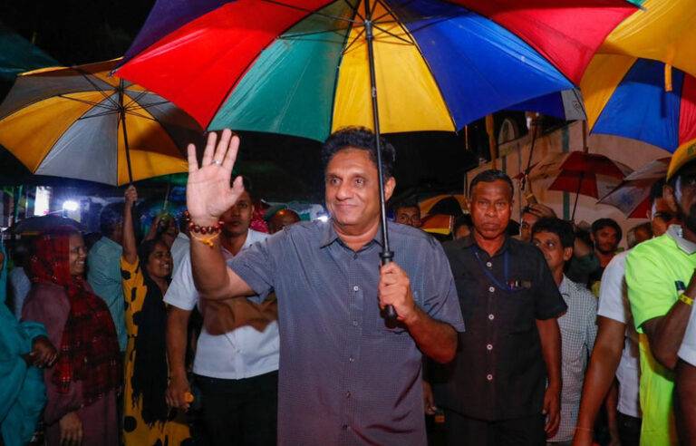 නිර්ධන පන්තිය නියෝජනය කරනවා කියු ජනාධිපතිවරයා දිගින් දිගටම ජනතාව රවටනවා – සජිත්  (VIDEO)