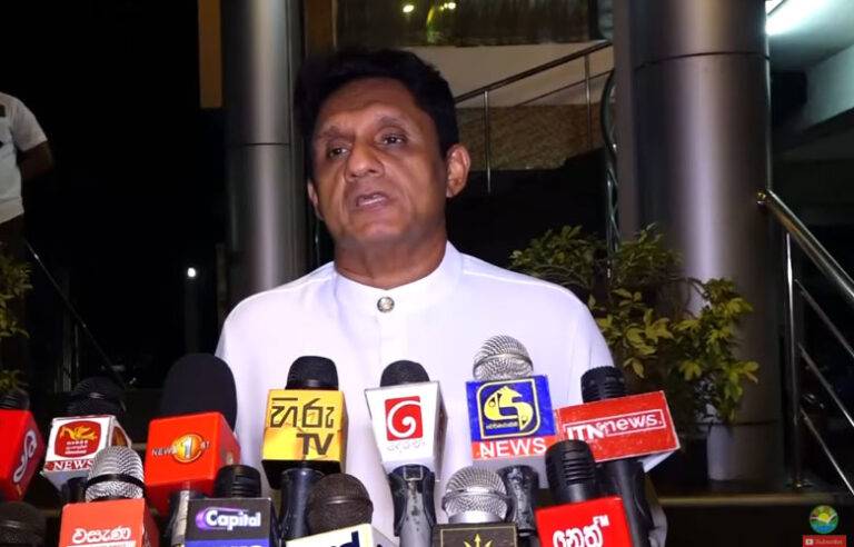 රජයේ හොඳ දේට සහාය දෙන්නත් වැරදි දේ පෙන්වා දෙන්නත් අපි කටයුතු කරනවා – විපක්ෂ නායක සජිත් (VIDEO)
