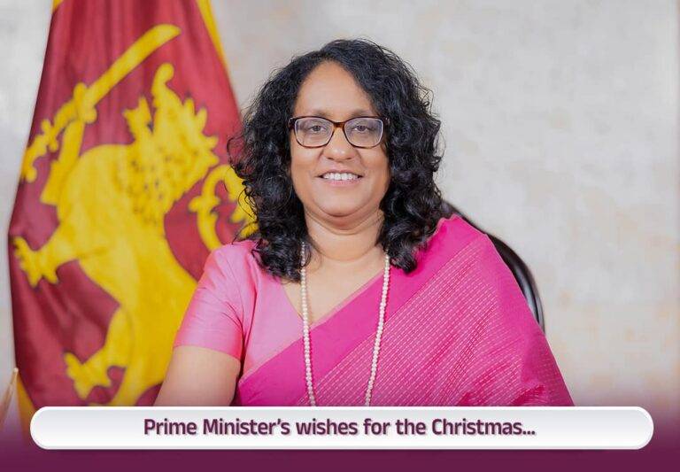 උදා වූ නත්තල ප්‍රීතිමත්ව සහ අර්ථාන්විතව ගත කරන්න – අග්‍රාමාත්‍ය ආචාර්ය හරිනි අමරසූරිය