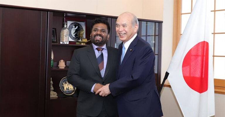 මෙරට සෞඛ්‍ය ක්ෂේත්‍රයට ජපන් රජයේ සහය!