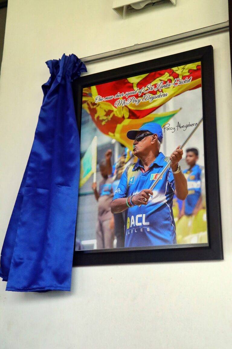 පර්සි අමතක නොකළ යුතු ක්‍රිකට් වස්තුවක්