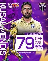 කුසල් මෙණ්ඩිස්ගෙන් ප්‍රවේගකාරී ඉණිමක්