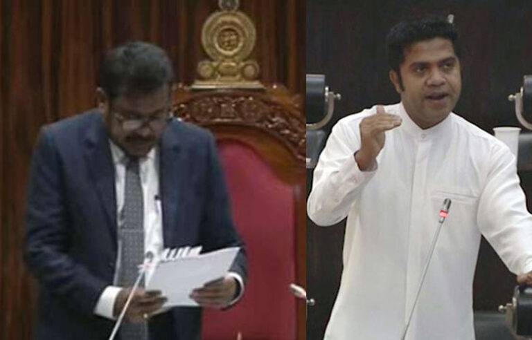 පාර්ලිමේන්තු වෙබ් අඩවියෙනුත් ගැළවුණු කථානායකගේ ආචාර්ය පට්ටම ගැන ඇමති නලින්ද කියන කතාව