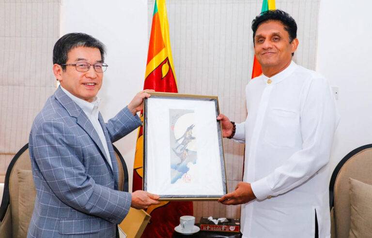 අතරමඟ නතර කළ සංවර්ධන ව්‍යාපෘති නැවත ක්‍රියාත්මක කරන්න – සජිත් ජපාන තානාපතිගෙන් ඉල්ලයි (VIDEO)