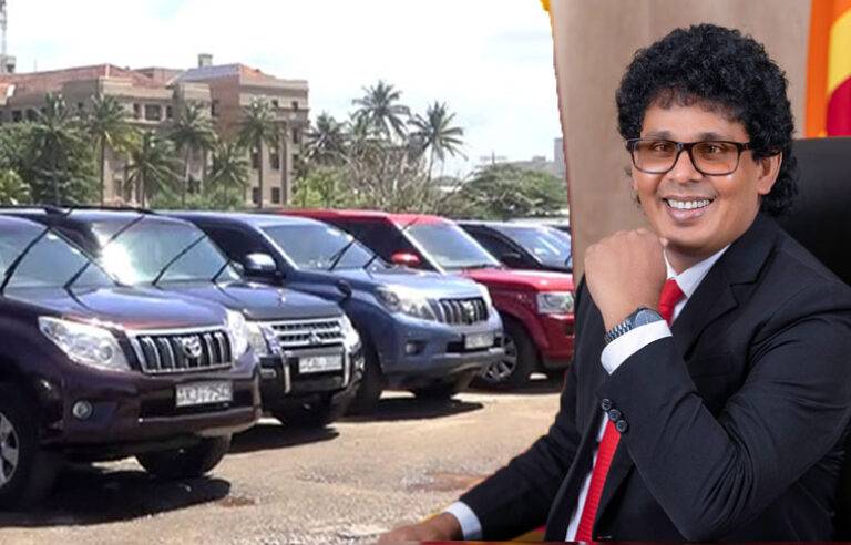 වසන්ත සමරසිංහ දැන් පාවිච්චි කරන්නේ ලෑන්ඩ් රෝවර් ඩිස්කවරි ජීප් එකක් – චන්දිම