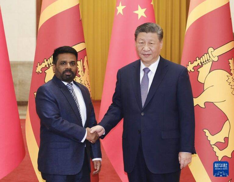 චීන – ශ්‍රී ලංකා සබඳතා තවත් ශක්තිමත් වෙයි. ද්විපාර්ශ්වික සහයෝගීතා රැසකට එකඟතාව!