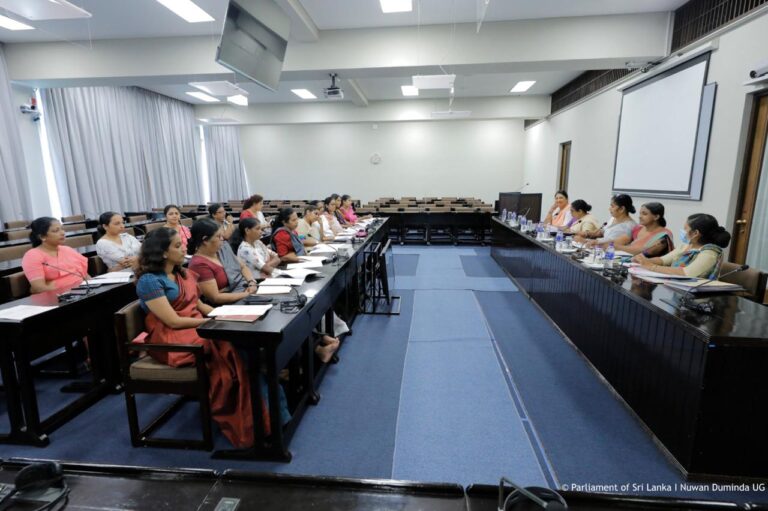 පාර්ලිමේන්තු මන්ත්‍රීවරියන්ගේ සංසදයෙන් නව යෝජනාවක්!