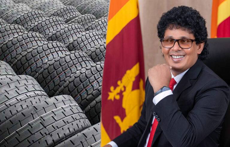 ඇමති වසන්ත සහ දේශීය ටයර් නිෂ්පාදකයින් අතර හමුවක්. ටයර් ආනයනයට සීමා පනවන්නැයි ඉල්ලීමක් !