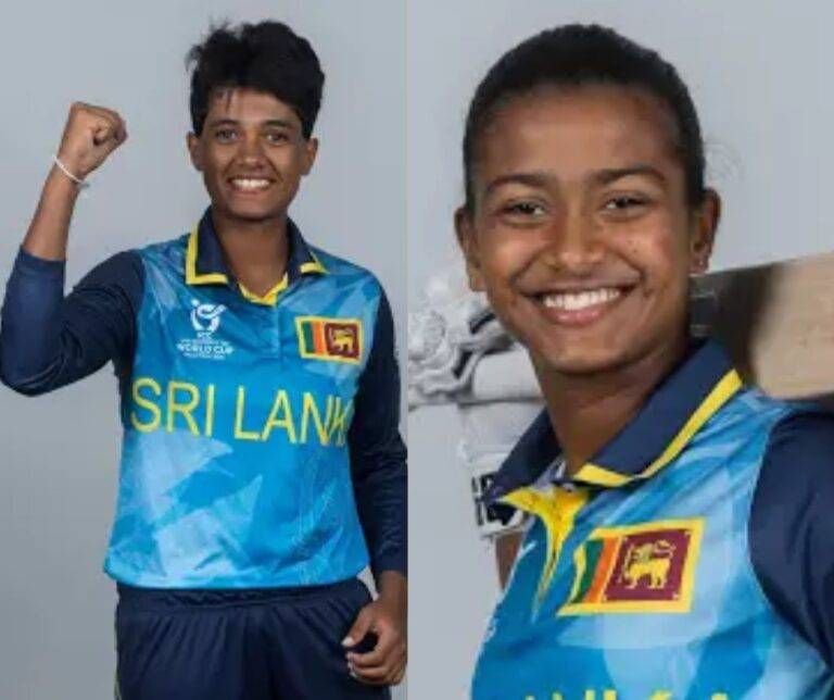 අපේ අනුමානය නිවැරදි කරමින් මනුදි සහ රශ්මිකා ජාතික කණ්ඩායමට