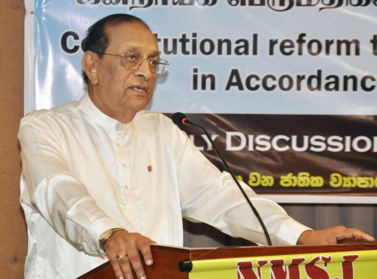 සාධාරණ සමාජයක් සඳහා වන ජාතික ව්‍යාපාරය නව ව්‍යවස්ථාවක් සම්පාදනය වෙනුවෙන් වේදිකාව සකසයි!