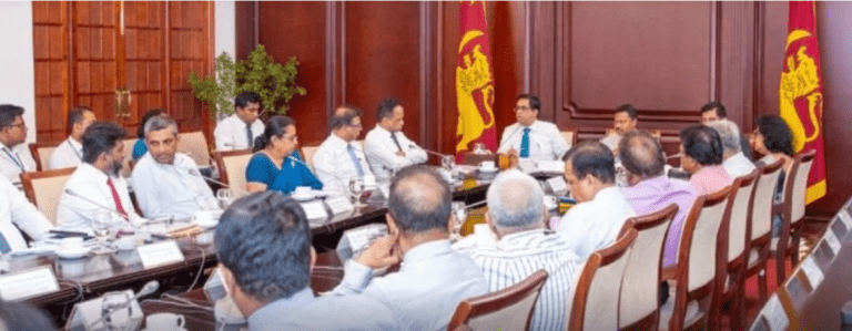 සෞඛ්‍ය අංශයේ ඇති ප්‍රධාන ගැටළුවක් ගැන සාකච්ඡාවක්!