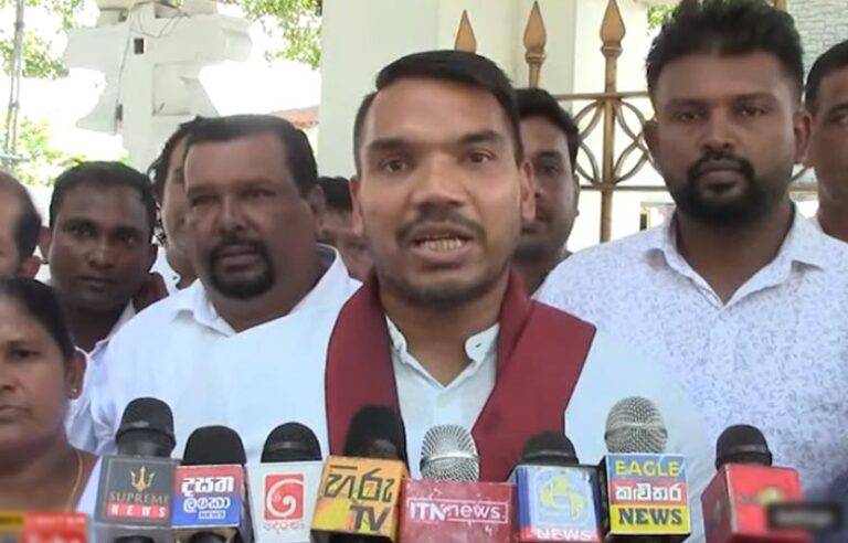 නාමල් රාජපක්ෂ අත්අඩංගුවට ??